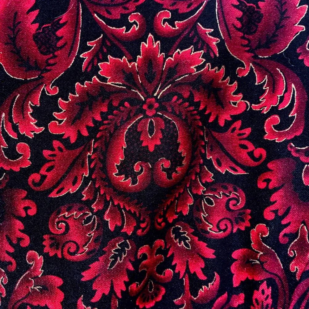 Rich Red and Black Top - Picture 5 of 7